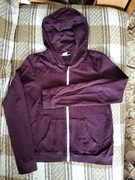 Bluza z kapturem fiolet 