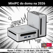 Szybki Mini PC Ryzen 7 | 16 GB RAM | SSD | Win 11