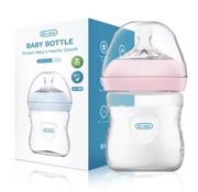Butelka dla noworodka 150 ml | Różowa | Szeroki otwór
