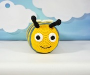 Ręcznie Robiona Maskotka Poduszka Pszczółka