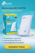 TP-Link RE190 AC750 Wzmacniacz WiFi Extender Repeater Mesh Dual Band