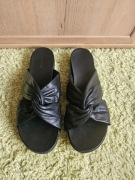 Gino Rossi! Piękne skórzane klapki 39 40 nowe