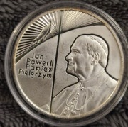 10 zł (1999) *JAN PAWEŁ II *Papież Pielgrzym. Folder