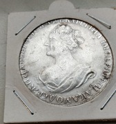Rosja 1 Rubel 1727 r Katarzyna Reprodukcja 
