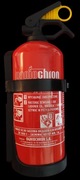 Gaśnica samochodowa 1 kg typ BC proszkowa 2025 rok Ogniochron z uchwytem