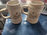 Porcelana Chodzież - kufle kufel dzbanek 2szt