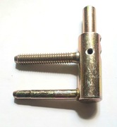 Zawias wkręcany Otlav fi 20 dół ocynk żółty OT-495-200