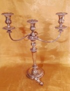 Świecznik -silver plate-Baker Ellis 1910-1930