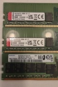 3 szt. Pamięci RAM DDR4 32GB 3200Mhz UDIMM ECC