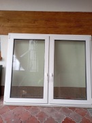Okno dwu skrzydłowe 164.5x135. 3 szyby