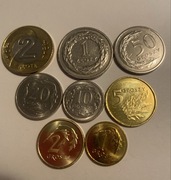 Polska- zestaw 8 monet-2024 r