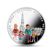 10 zł ( 2025 ) Jasna Góra duchowa stolica Polski srebroAg925NX + Folder