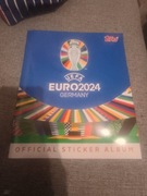 Topps match attax euro 2024 nowy album + 6 naklejek 