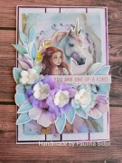 21 Kartka okolicznościowa you are one of a kind / Handmade by Paulina Sidor