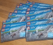 Lego City 5004404 poscig policyjny tanio mikołaj zestaw 15szt.