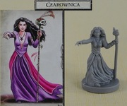 TALISMAN Magia i Miecz: CZAROWNICA figurka z gry