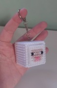 Brelok ręcznie robiony Minecraft Owca Handmade 