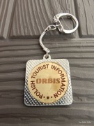 Brelok breloczek ORBIS BIURO PODRÓŻY PRL TOURST INFO BDB 