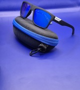 Okulary przeciwsłoneczne polaryzacyjne błękitne lustrzanki+Etui Gratis