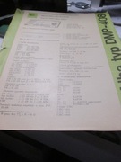 DIORA UNITRA ALBA DMP-408 INSTRUKCJA SCHEMAT ORGINAŁ LATA 70 PRL