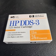 TAŚMA HP DDS-3 125 meter Cartrige 12/24 GB