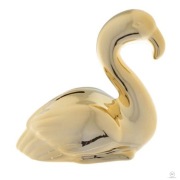 Złota ceramiczna skarbonka flaming Home&You