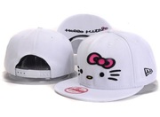 CZAPKA SNAPBACK HELLO KITTY BIAŁA