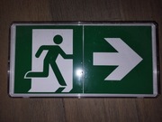 Oprawy awaryjne, ewakuacyjne z piktogramem, hybryd, awex