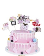 Dekoracja na tort Kosmetyki