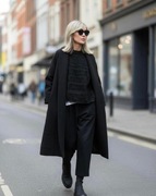 Płaszcz damski narzutka gruby ocieplany damski Wendy Trendy