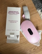 Podgrzewany pas na brzuch masaż wibracje idealny na okres, spalacz tłuszczu