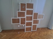 Multiramka biała 13 zdjęć