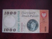 POLSKA BANKNOT 1000 zł 1965 r. seria A