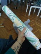 Retro styl kwiatowy Peel And Stick tapeta