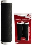 Chwyty 145210 z obejmą 130 mm czarno-białe