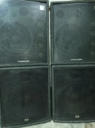 kompletny zestaw nagłośnienia Dynacord 2kW mixer 