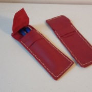 ręcznie robione etui na długopis