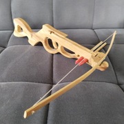 Kusza Drewniana dla dzieci + 2 bełty 