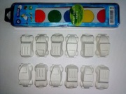 Zestaw odlewów gipsowych z farbkami