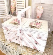 Niciarka shabby róże max