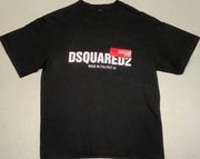 Wr) Markowy logowany t-shirt Roz.L