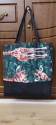 Torba shopper zwierzęta żyrafa 