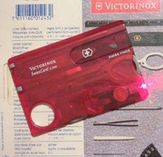 Victorinox Swisscard light stary model czerwona lampka 30 lat 2003 - 2008