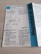 Schemat Magnetofon B 302