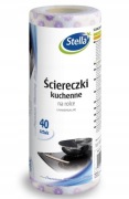 Ścierka wiskoza Stella w opakowaniu 40 szt. wielokolorowy