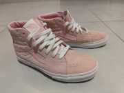 Buty Vans SK8 Hi Snake Pink skóra zamszowa 38