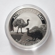 Srebrna moneta Australijski EMU 2020 1 uncja srebra 1 oz SREBRO