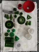 Wydruki PLA, PET, TPU mix do przerobu na filament