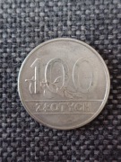 MONETA 100 ZŁ 1990