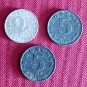 AUSTRIA  2  i 5 groschen   /do wyboru / CZYTAJ  OPIS